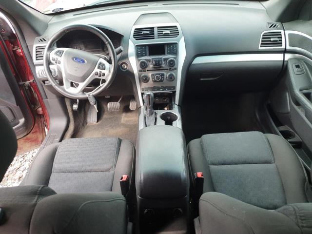 1FM5K8D80FGB79974 - 2015 FORD EXPLORER XLT RED photo 8