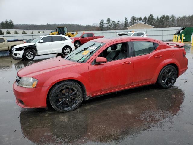 1C3CDZCG2DN620330 - 2013 DODGE AVENGER SXT RED photo 1