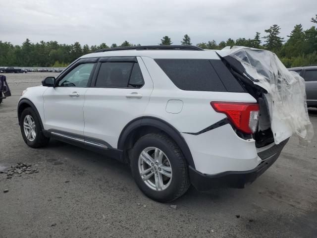 1FMSK8DH9LGB31579 - 2020 FORD EXPLORER XLT WHITE photo 2