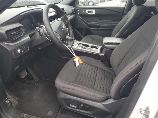 1FMSK8DH9LGB31579 - 2020 FORD EXPLORER XLT WHITE photo 7