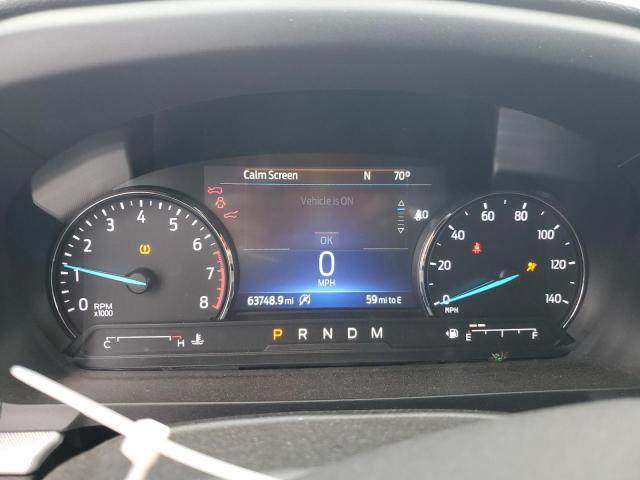 1FMSK8DH9LGB31579 - 2020 FORD EXPLORER XLT WHITE photo 9