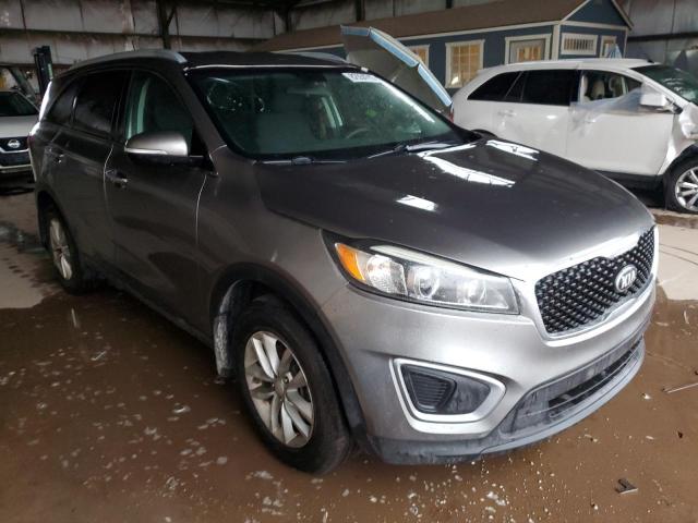 5XYPG4A31GG081511 - 2016 KIA SORENTO LX GRAY photo 4