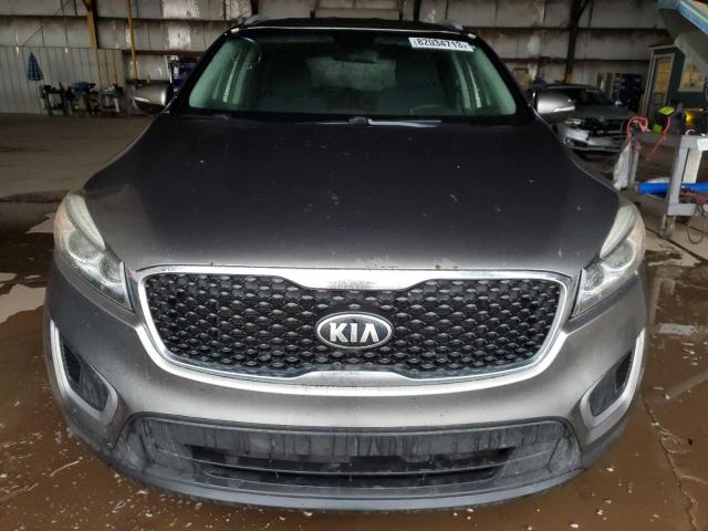 5XYPG4A31GG081511 - 2016 KIA SORENTO LX GRAY photo 5