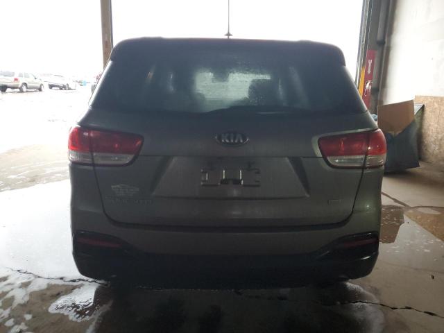 5XYPG4A31GG081511 - 2016 KIA SORENTO LX GRAY photo 6