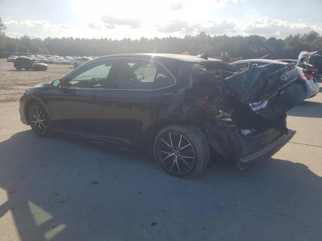 4T1G11AK9NU665802 - 2022 TOYOTA CAMRY SE BLACK photo 2