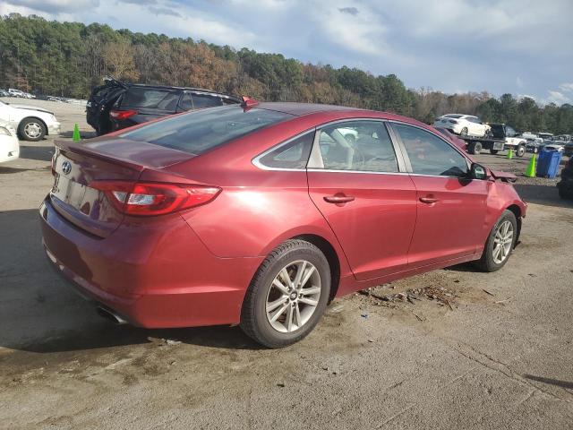 5NPE24AF6GH374135 - 2016 HYUNDAI SONATA SE RED photo 3