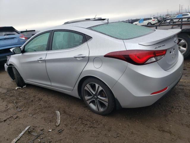 KMHDH4AH5FU305450 - 2015 HYUNDAI ELANTRA SE SILVER photo 2