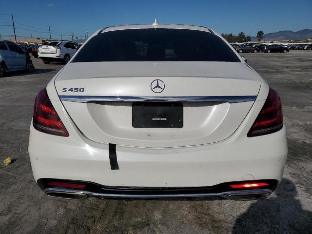 WDDUG6GB8JA383047 - 2018 MERCEDES-BENZ S 450 WHITE photo 6