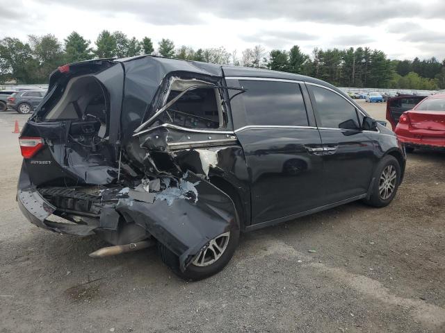 5FNRL5H40BB032356 - 2011 HONDA ODYSSEY EX BLACK photo 3
