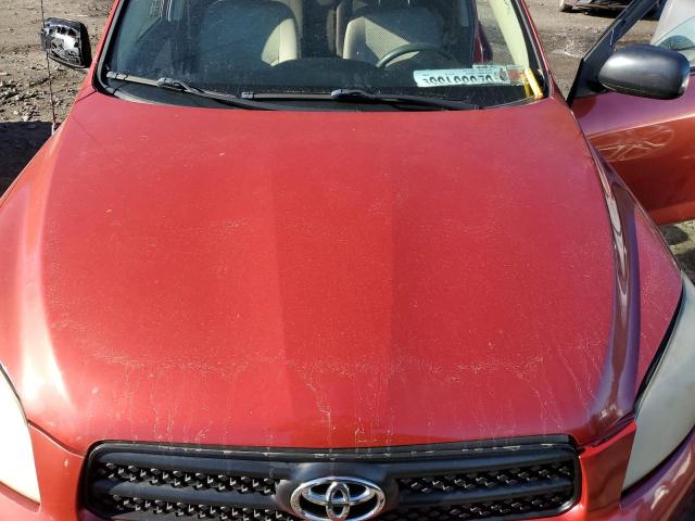 JTMBD33V575065669 - 2007 TOYOTA RAV4 RED photo 11