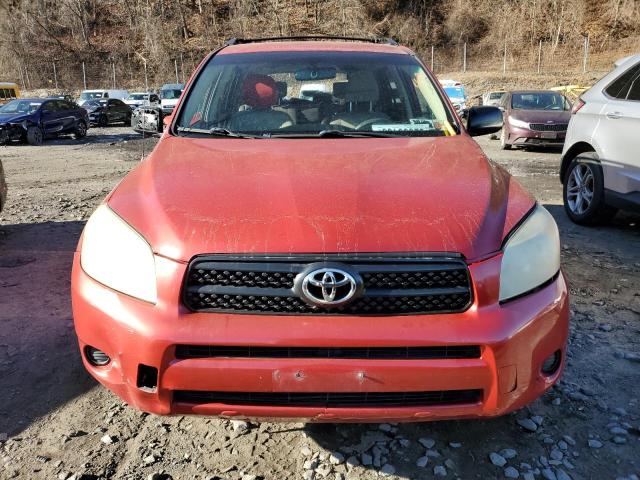 JTMBD33V575065669 - 2007 TOYOTA RAV4 RED photo 5