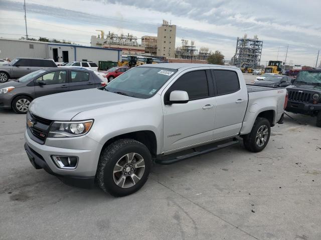 1GCGSDEA8J1255718 - 2018 CHEVROLET COLORADO Z71 SILVER photo 1