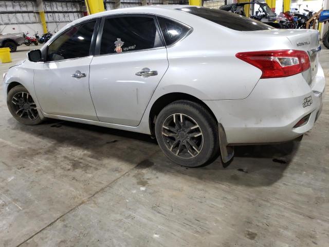 3N1AB7AP5HY384297 - 2017 NISSAN SENTRA S WHITE photo 2