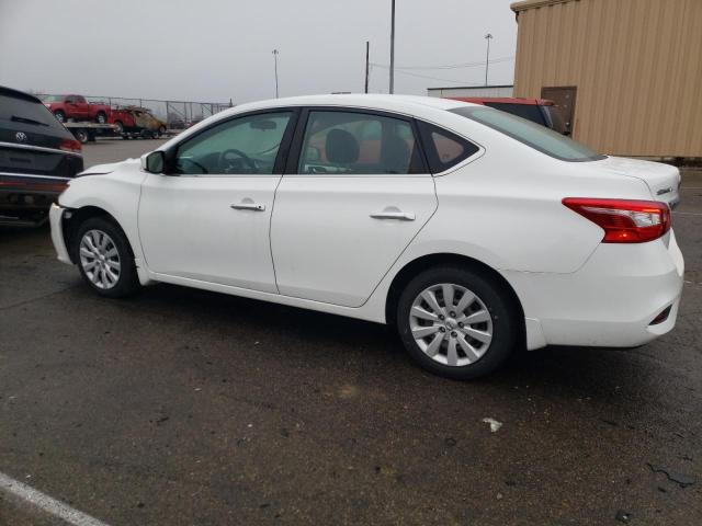 3N1AB7AP8HY235236 - 2017 NISSAN SENTRA S WHITE photo 2