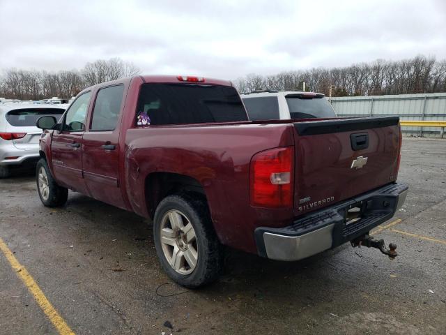 3GCEC23089G128385 - 2009 CHEVROLET SILVERADO C1500 LT RED photo 2