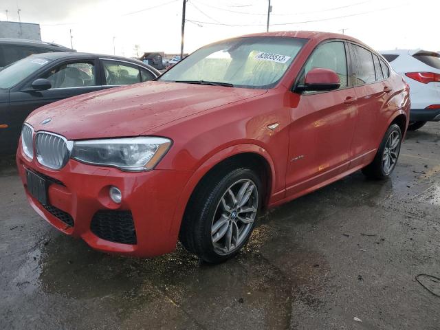 5UXXW5C59F0E87033 - 2015 BMW X4 XDRIVE35I RED photo 1