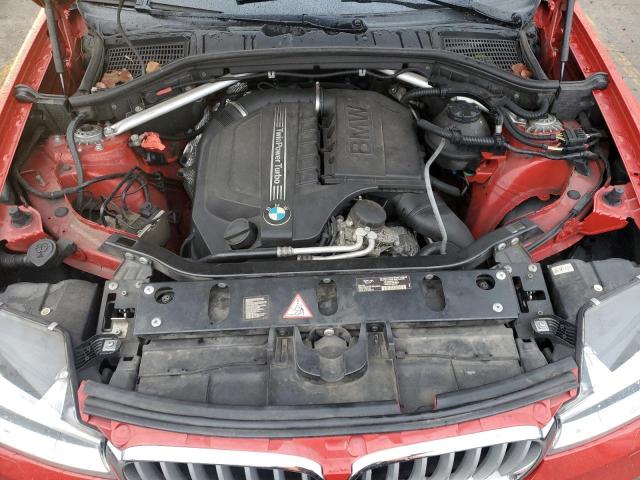 5UXXW5C59F0E87033 - 2015 BMW X4 XDRIVE35I RED photo 12