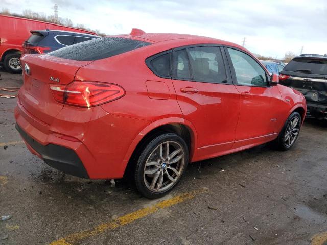 5UXXW5C59F0E87033 - 2015 BMW X4 XDRIVE35I RED photo 3