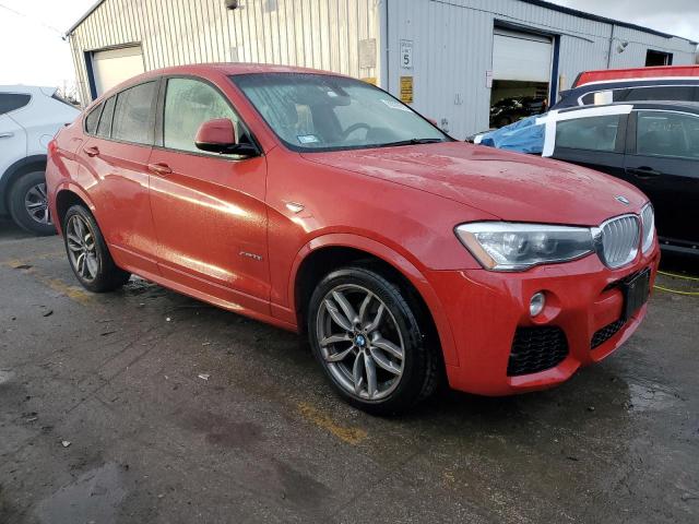 5UXXW5C59F0E87033 - 2015 BMW X4 XDRIVE35I RED photo 4