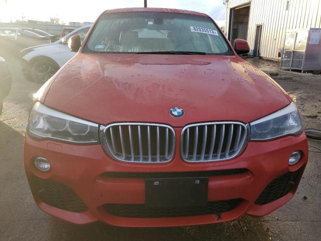 5UXXW5C59F0E87033 - 2015 BMW X4 XDRIVE35I RED photo 5