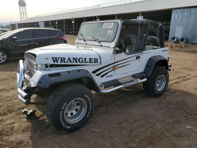 2J4FY39T7LJ523049 - 1990 JEEP WRANGLER / ISLANDER WHITE photo 1