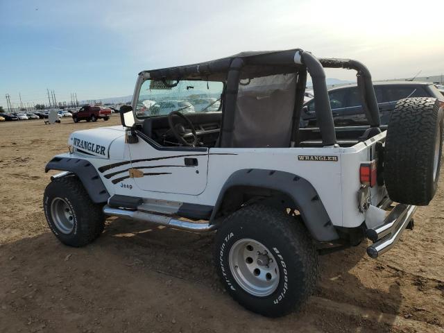 2J4FY39T7LJ523049 - 1990 JEEP WRANGLER / ISLANDER WHITE photo 2