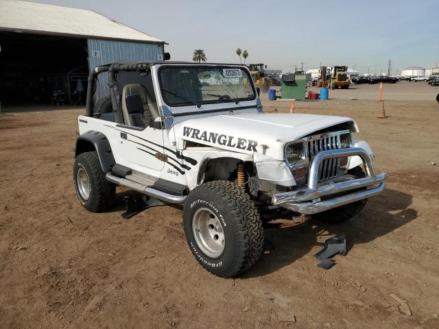 2J4FY39T7LJ523049 - 1990 JEEP WRANGLER / ISLANDER WHITE photo 4