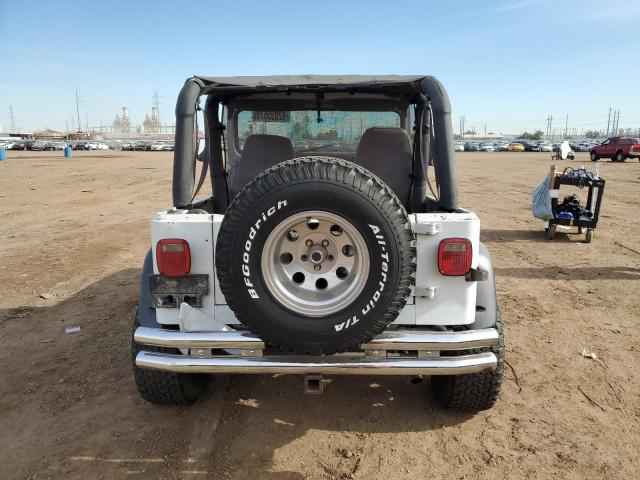 2J4FY39T7LJ523049 - 1990 JEEP WRANGLER / ISLANDER WHITE photo 6