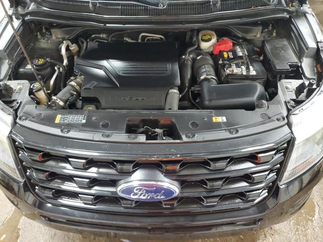 1FM5K8GT0GGD12282 - 2016 FORD EXPLORER SPORT BLACK photo 12