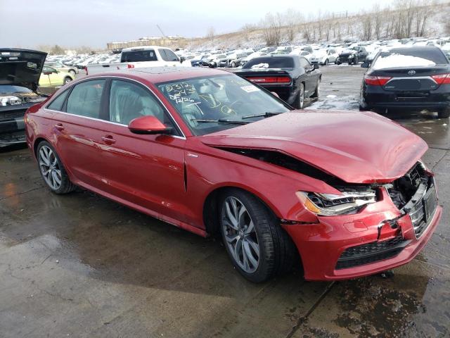 WAUHGAFC2DN039264 - 2013 AUDI A6 PRESTIGE RED photo 4