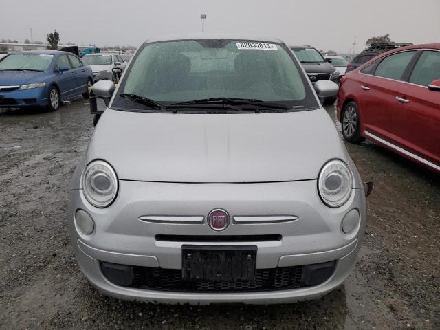 3C3CFFAR0DT546483 - 2013 FIAT 500 POP SILVER photo 5