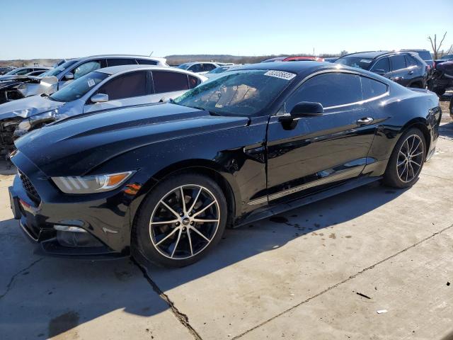 1FA6P8TH2H5290722 - 2017 FORD MUSTANG BLACK photo 1