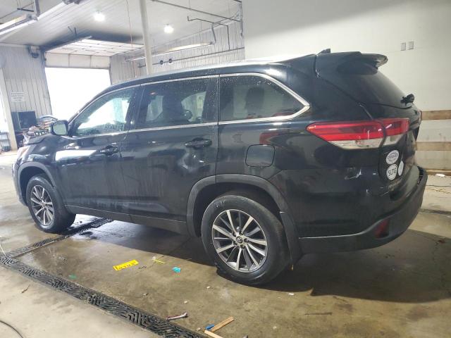 5TDJZRFHXKS595578 - 2019 TOYOTA HIGHLANDER SE 黑色 照片 2