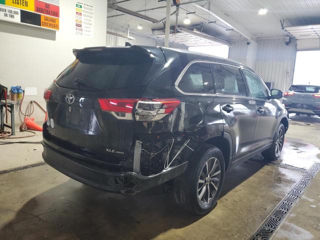 5TDJZRFHXKS595578 - 2019 TOYOTA HIGHLANDER SE 黑色 照片 3