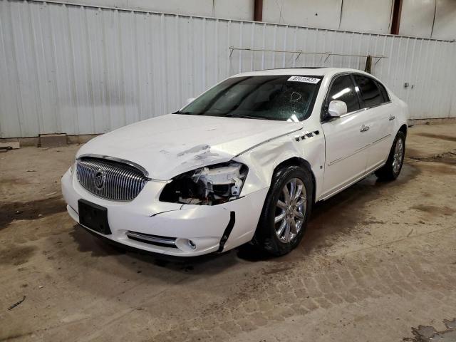 1G4HE57Y17U109658 - 2007 BUICK LUCERNE CXS WHITE photo 1