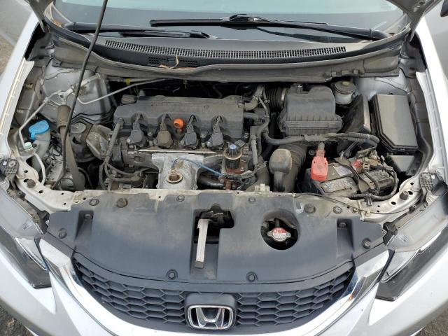 19XFB2F70FE069307 - 2015 HONDA CIVIC SE SILVER photo 11