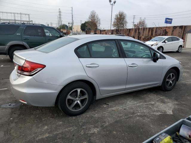 19XFB2F70FE069307 - 2015 HONDA CIVIC SE SILVER photo 3