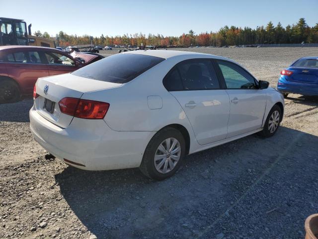 3VW2K7AJ0DM261549 - 2013 VOLKSWAGEN JETTA BASE WHITE photo 3