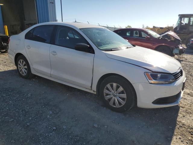 3VW2K7AJ0DM261549 - 2013 VOLKSWAGEN JETTA BASE WHITE photo 4
