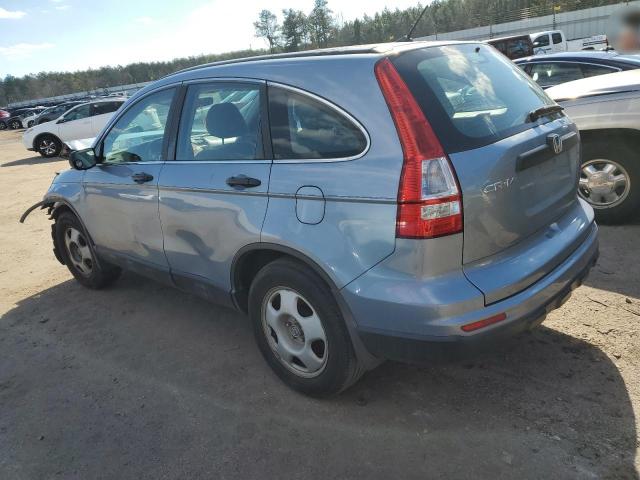 5J6RE3H3XBL026416 - 2011 HONDA CR-V LX BLUE photo 2