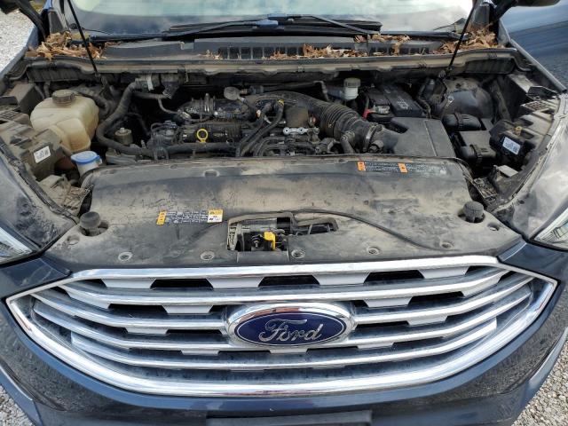 2FMPK3J96KBB36606 - 2019 FORD EDGE SEL ლურჯი ფოტო 12