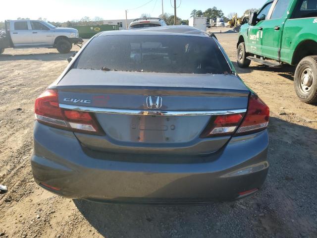 19XFB2F82EE066884 - 2014 HONDA CIVIC EX GRAY photo 6