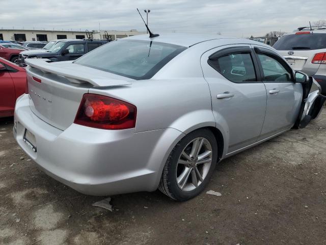 1B3BD1FG9BN524486 - 2011 DODGE AVENGER MAINSTREET SILVER photo 3