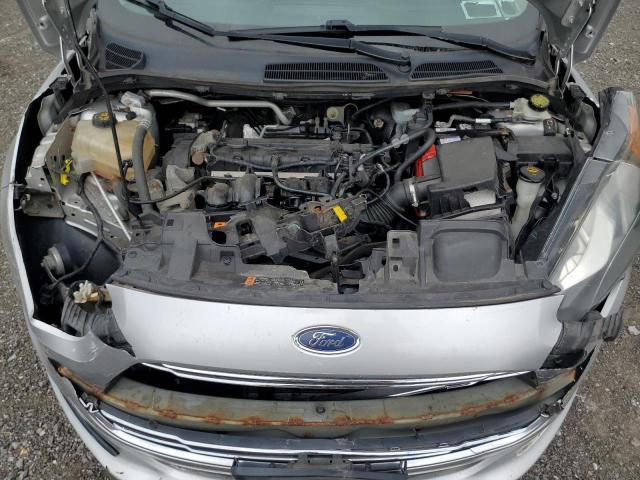 3FADP4AJ8HM134295 - 2017 FORD FIESTA S GRAY photo 11