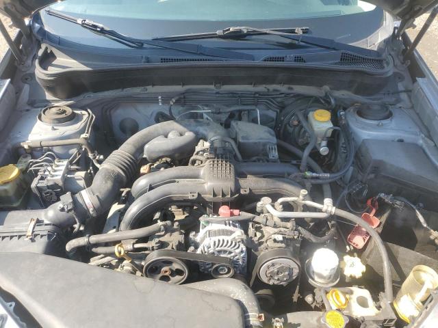 JF2SHABC6BH717295 - 2011 SUBARU FORESTER 2.5X Серебристый фото 12