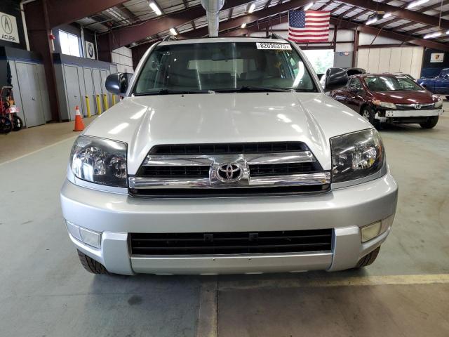 JTEBU14R750075485 - 2005 TOYOTA 4RUNNER SR5 SILVER photo 5