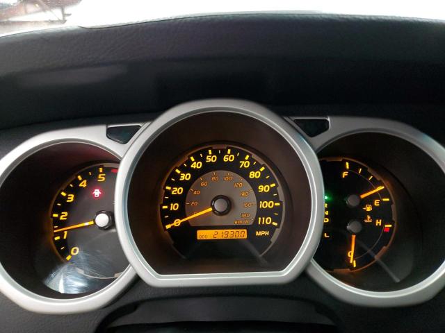 JTEBU14R750075485 - 2005 TOYOTA 4RUNNER SR5 SILVER photo 9