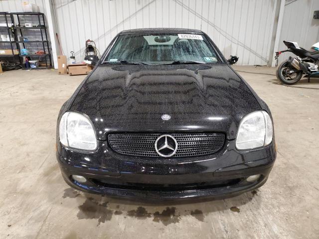 WDBKK49F22F270802 - 2002 MERCEDES-BENZ SLK 230 KOMPRESSOR BLACK photo 5