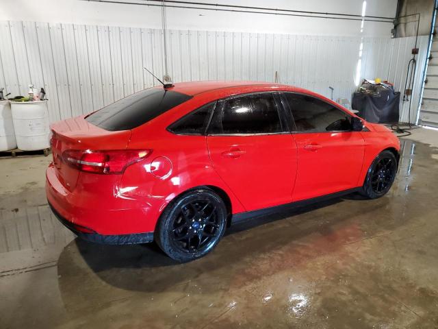 1FADP3F21GL316075 - 2016 FORD FOCUS SE RED photo 3