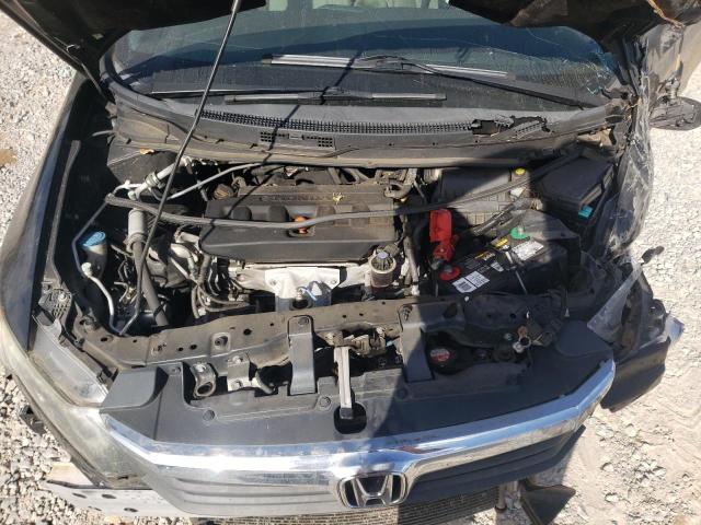 19XFB2F57CE086521 - 2012 HONDA CIVIC LX შავი ფოტო 11